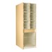 Multi-Sized Instrument Locker w/ Grille Doors - 7 Compartments (37 7/8" D)